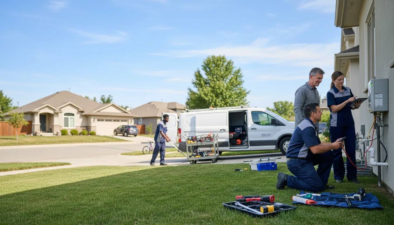 Tankless water heater service in Graford, TX